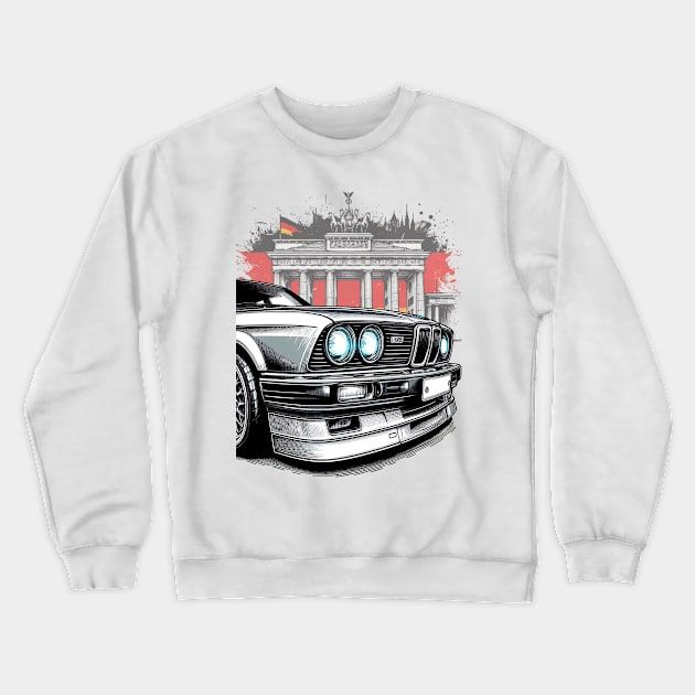 E30 Bradenburg Gate Crewneck Sweatshirt by BlueRoller